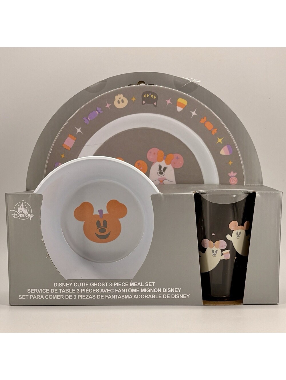 Disney Mickey Minnie Cutie Ghost 3 Piece Meal Set Halloween 2026 NEW